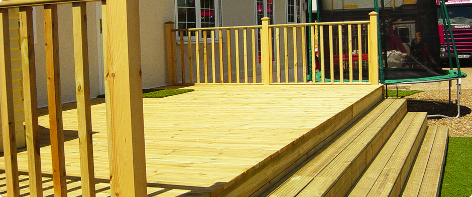 Decking ready to order, we fit and guarantee our work