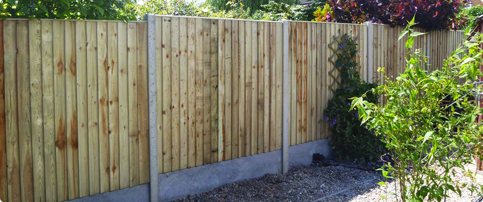 Quality fencing work undertaken byTaylor Property Services